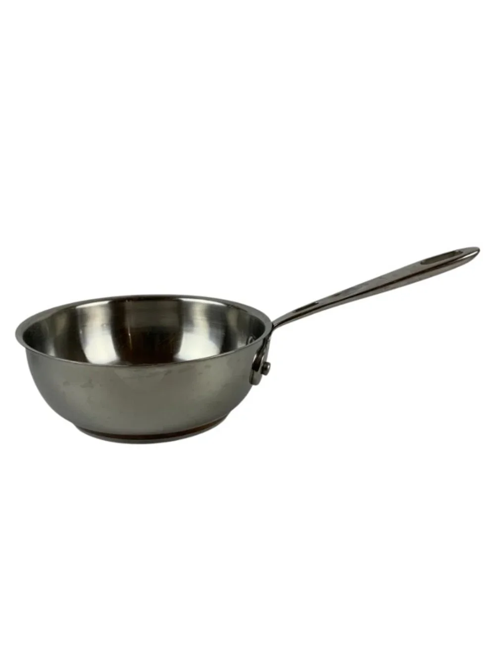 Emeril Stainless Steel 1-Quart Saucepan Copper Core Pour Spout Handle NO LID